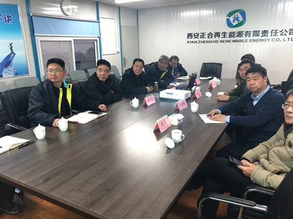 集團領(lǐng)導(dǎo)會同航天六院、航天六院十一所（京）調(diào)研灞橋生活垃圾無害化處理項目