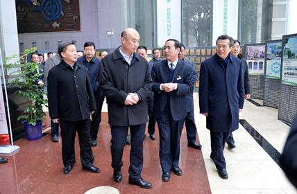 【陜鼓集團】陜西省委副書記、省長、省政府黨組書記劉國中一行蒞臨陜鼓視察指導(dǎo)工作