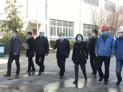 【陜重有限】市國資委巡視員許一雙一行檢查、指導(dǎo)陜重公司疫情防控工作